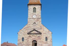 parvis Eglise de Champagney